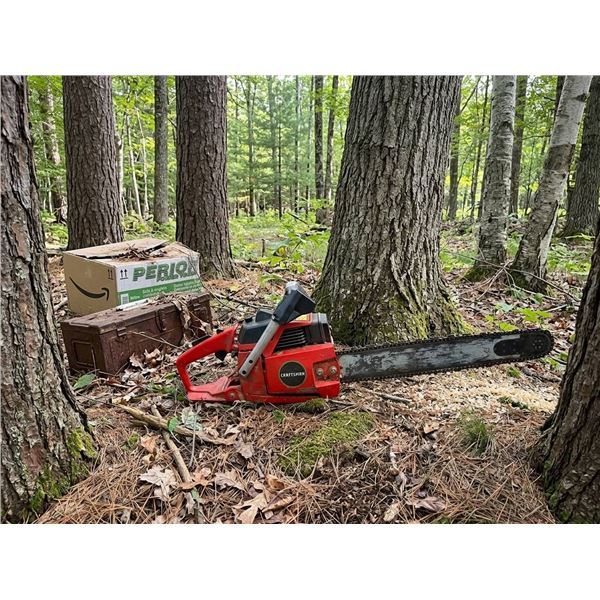 Craftsman 3.7 Chainsaw with Solid State Ignition