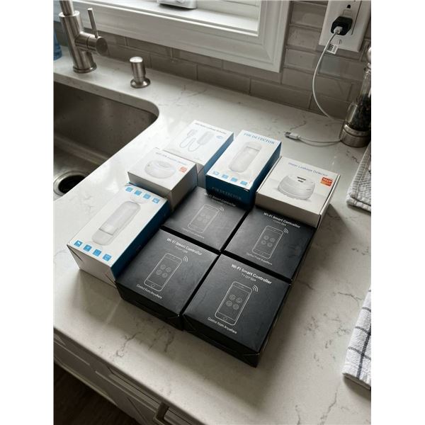 Lot of Assorted Smart Home Devices and Sensors