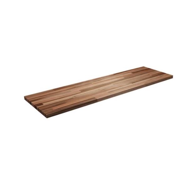 8ft x 2ft 1.5in Acacia Wood Butcher Block Panel