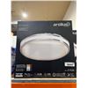 Image 2 : Artika Hemisphere LED Flush Mount Light, 37.5cm x 37.5cm x 7.6cm