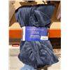 Image 2 : Tommy Hilfiger Plush Robe, S/M, Navy