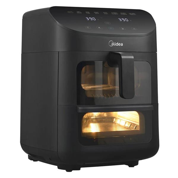 Midea Digital Air Fryer, Black