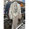 Image 2 : GlucksteinHome Essential Spa Robe, Cotton, White, S/M