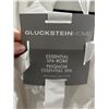 Image 3 : GlucksteinHome Essential Spa Robe, Cotton, White, S/M