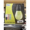 Image 2 : YSJ Solar String Lights Outdoor Waterproof, 49FT Patio Lights with 20 Shatterproof Bulbs
