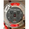 Image 3 : Link2Home Heavy Duty 15.2 m/50 ft Extension Cord Reel with 4 Outlets