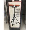 Image 4 : Adjustable Roller Stand With Twin 6-Inch Rollers and 100 lb Weight Limit