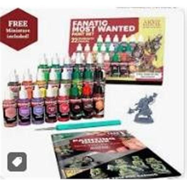 The Army Painter Warpaints Air Most Wanted Paint Set, 22 Colours