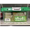 Image 2 : Premium Hi-Performance Deck Screws, 2000 Pieces, 8x2 Inch, Green
