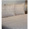 Image 1 : King Size 4-Piece 100 Percent Cotton Flannel Sheet Set Made in Portugal