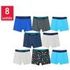 Image 1 : Buffalo David Bitton Boys' Boxer Briefs Set, L/G 12-14, 8 Pieces