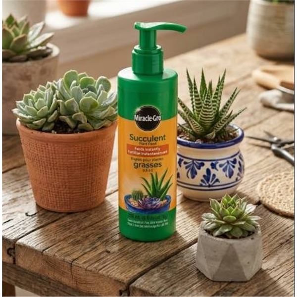 Miracle-Gro Succulent Plant Food 236 mL Pump Bottle - Pack of 9
