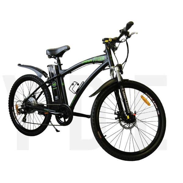 Urban Ryder Electric Bicycle, Model URMEN12, Black