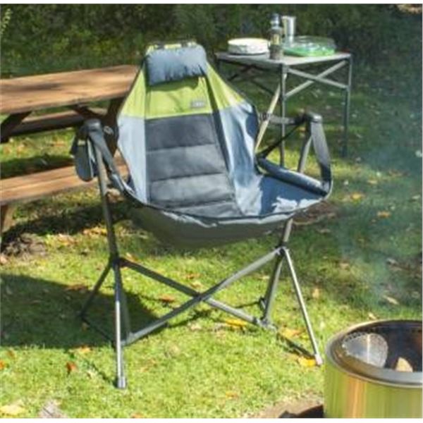 RIO Swinging Hammock Chair With Footrest