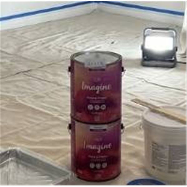 Co-Op Imagine Paint And Primer Interior Semi-Gloss 3.37L (Set of 2)