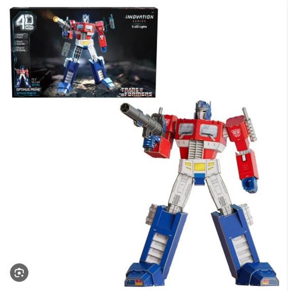 4D Build Transformers Optimus Prime 3D Puzzle Model Kit