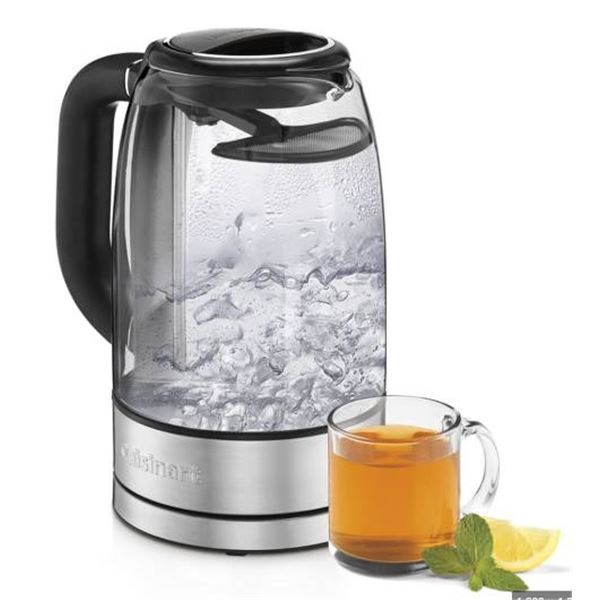 Cuisinart Double-Wall Glass Programmable Electric Kettle