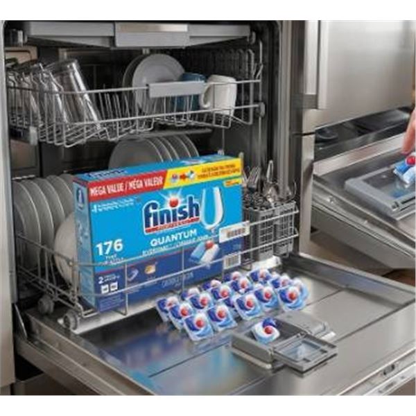 Finish Powerball Quantum 176 Tabs Dishwasher Detergent