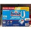 Image 2 : Finish Powerball Quantum 176 Tabs Dishwasher Detergent