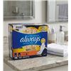 Image 1 : Always Ultra Thin Pads with Wings, 76 Count