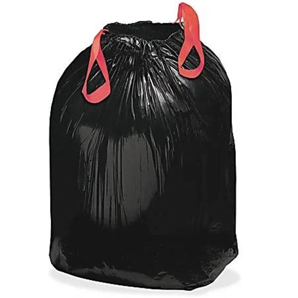 Kirkland Flex-Tech 30-Gallon Garbage Bags With Drawstring, 90 Bags