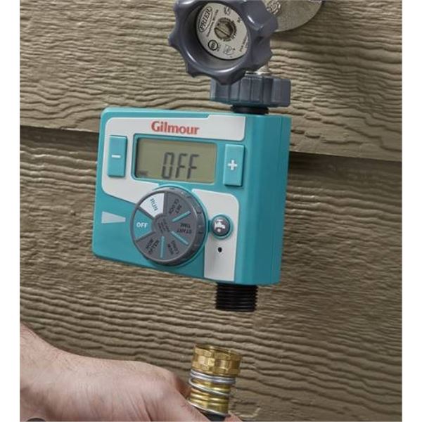 Gilmour Water Timer with Digital Display and Programming