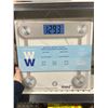 Image 2 : Weight Watchers Digital Weight Scale by Conair, Silver Finish, Blue Backlight