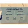 Image 3 : Weight Watchers Digital Weight Scale by Conair, Silver Finish, Blue Backlight