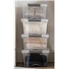 Image 1 : Buckle-Up Storage Set, 12.9 QT/12.2 L, 4-Pack