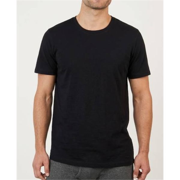 Kirkland Signature 6 Pack Men's Crew Neck Tees - Size L/G, 100% Cotton
