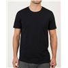 Image 1 : Kirkland Signature 6 Pack Men's Crew Neck Tees - Size L/G, 100% Cotton