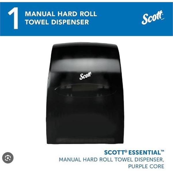 Scott Manual Roll Towel Dispenser 12.6 X 16.4 X 10.1 Inches