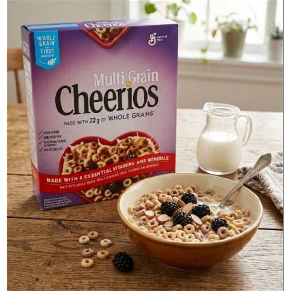 General Mills Multi Grain Cheerios Cereal 1.24 kg