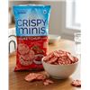 Image 1 : Quaker Crispy Minis Ketchup Flavour, 100 g Bags, Case of 12