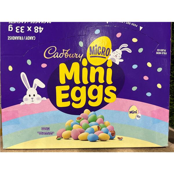 Cadbury Micro Mini Eggs, 48 x 33G Sachets