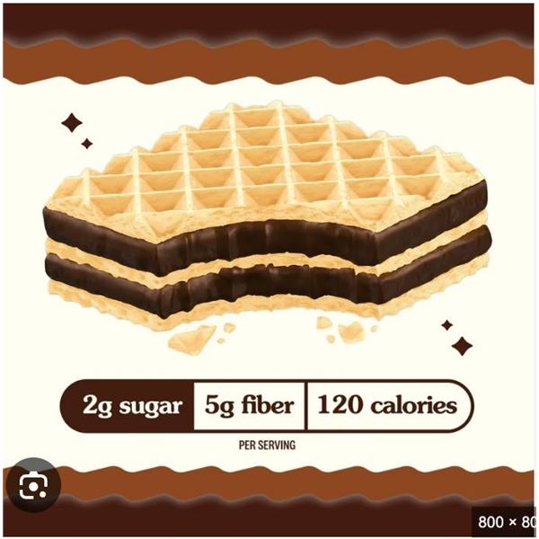 Rip Van Dark Chocolate Creme Filled Wafer Snack 22 Packs, 528 g