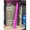 Image 2 : 200 Froster Purple Wrapped Straws, 11 Inches Tall