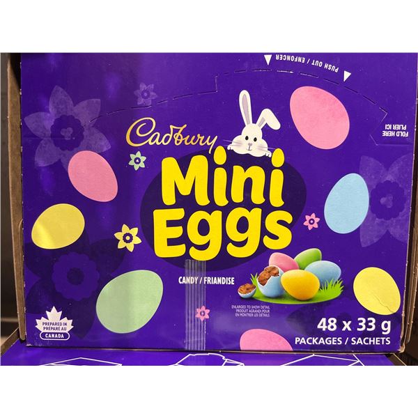 Cadbury Mini Eggs Candy 48 x 33 g Sachets