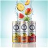 Image 1 : Thirsty Buddha Sparkling Coconut Water, Variety Pack, 12 Cans