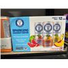 Image 2 : Thirsty Buddha Sparkling Coconut Water, Variety Pack, 12 Cans