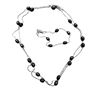 Image 2 : Cultured Pearl Necklace and Bracelet, W/A $460.00.