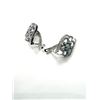 Image 3 : Sterling Silver Natural Tanzanite (0.90ct) with CZ Earrings, W/A $1200.00. Tanzanite is the birthsto