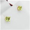 Image 1 : 14KT Yellow Gold Natural Peridot (0.70ct) Earrings, Retail $350.00. Peridot is the birthstone for Au