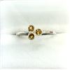 Image 3 : Sterling Silver Natural Citrine Quartz Ring, Size 8, Retail $300.00. Citrine is the birthstone for N