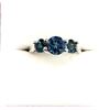 Image 1 : Sterling Silver Natural Blue Topaz Ring, Size 6.25, Retail $400.00. Blue Topaz is the birthstone for