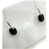 Image 1 : Sterling Silver Natural Smokey Quartz (3.56ct) Earrings, W/A $620.00.