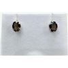 Image 6 : Sterling Silver Natural Smokey Quartz (3.56ct) Earrings, W/A $620.00.