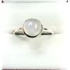 Image 1 : Sterling Silver Natural Moonstone Ring, Size 7, Retail $300.00.