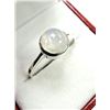 Image 3 : Sterling Silver Natural Moonstone Ring, Size 7, Retail $300.00.