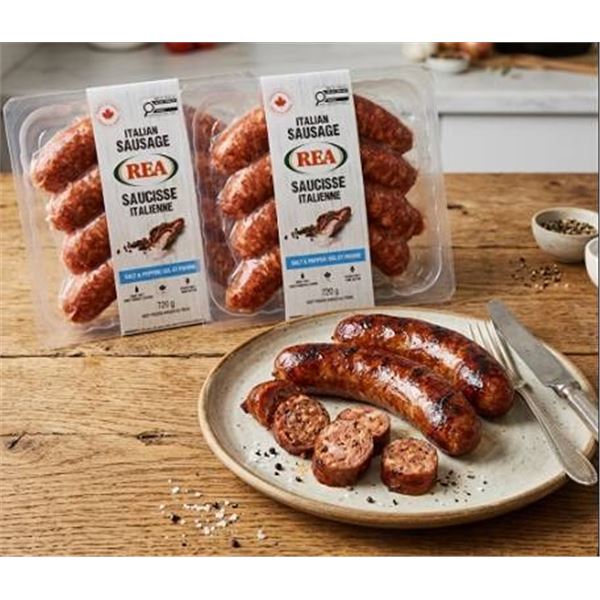 REA Italian Sausage Salt & Pepper 720g x2